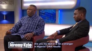 Nigerian man on Jeremy Kyle show finds son isn’t his after 32 years